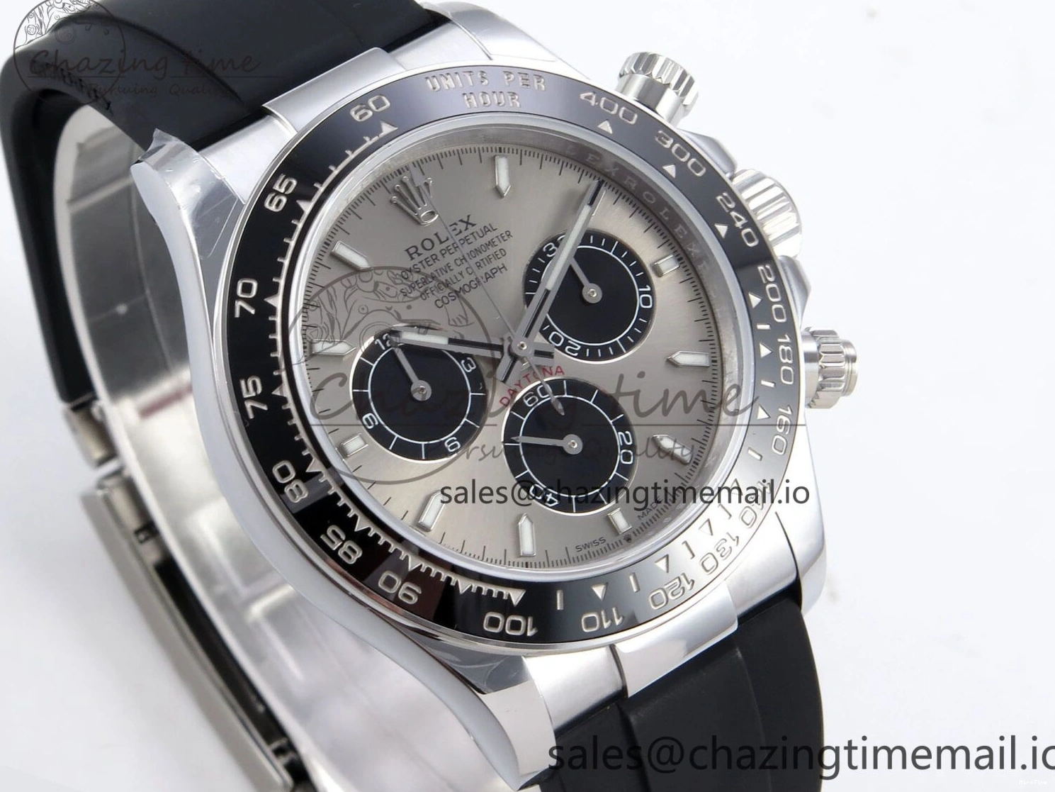 MiroTime 0520 SunProtective Daytona 126519 QF 1:1 Best Edition Gray Black Dial on Oysterflex Strap SH4131 V6（Gain Weight） 1203